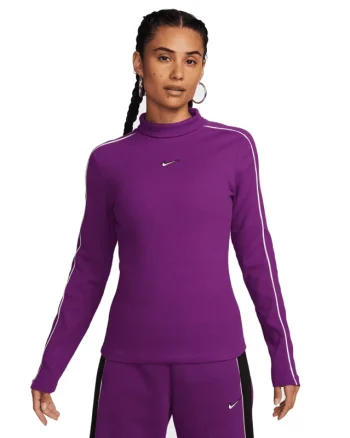 Bluza Nike W NSW LS TOP MOCK SW