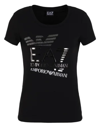 Tricou EA7 W TEE SS EAGLE METALLIC CROSSOVER