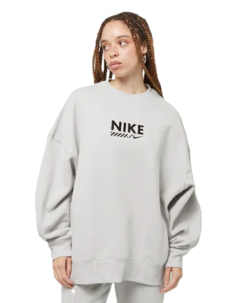 Bluza Nike W NSW FLC OS CREW GLS