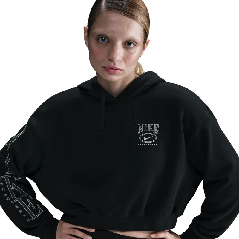 Hanorac Nike W NSW CLUB FLC OS GX CRP HDY