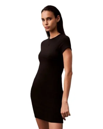 Rochie Calvin Klein SS CTN CNTR 1X1 RB S