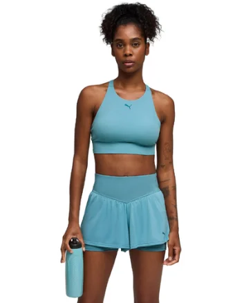 Bustiera femei Puma Shapeluxe High Neck Bra 52813846