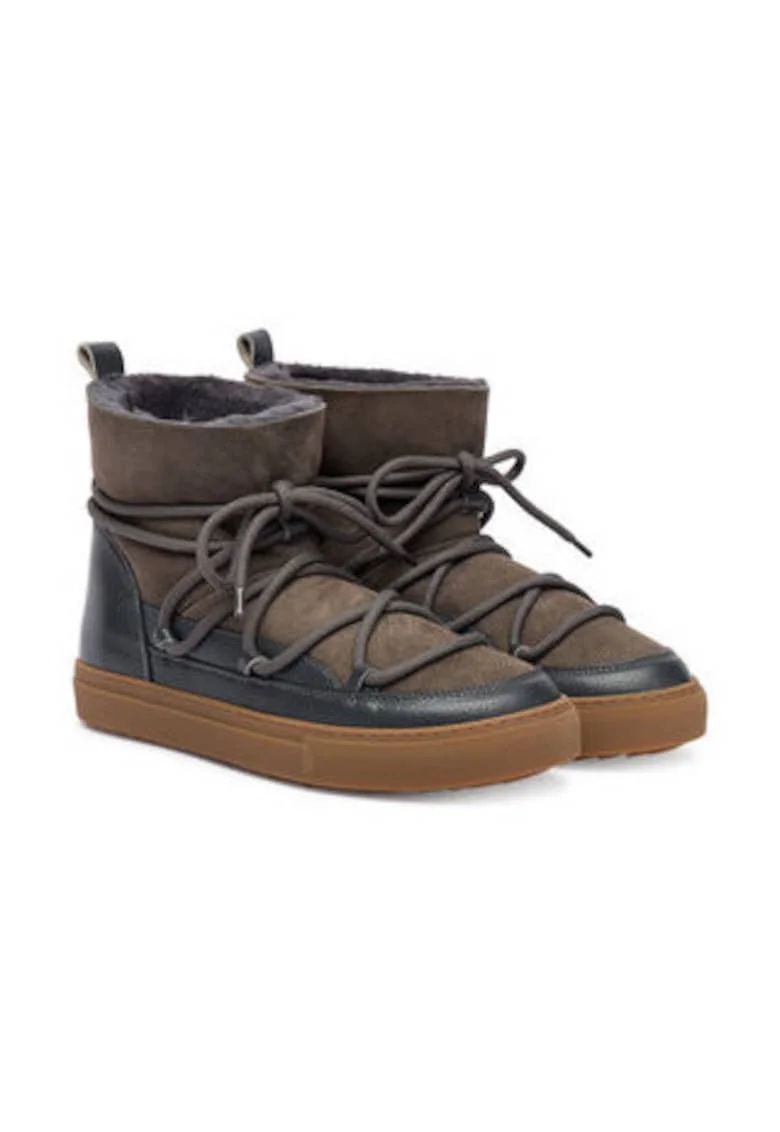 Ghete barbati,  piele naturala, Multicolor