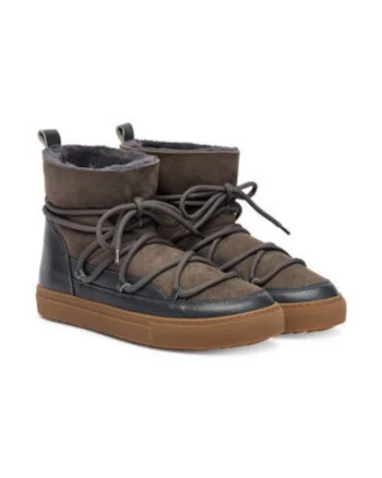 Ghete barbati,  piele naturala, Multicolor