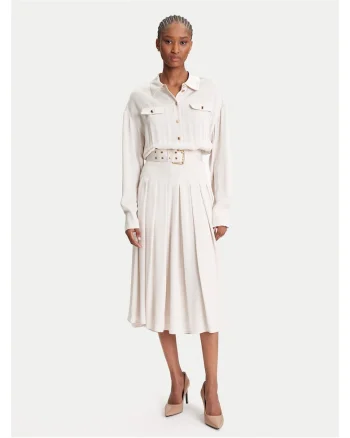 Rochie de zi,  ecru