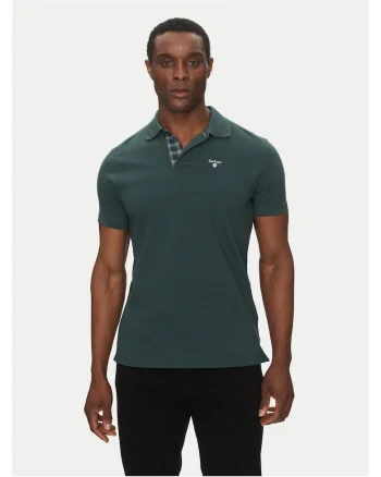 Tricou barbati,  bumbac, verde, 95% bumbac, 5% elastan