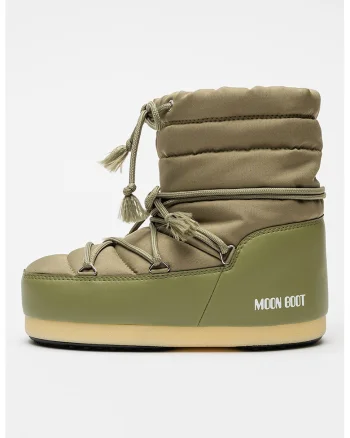 Ghete de iarna din material rezistent la apa, fara inchidere EVX Light, Kaki