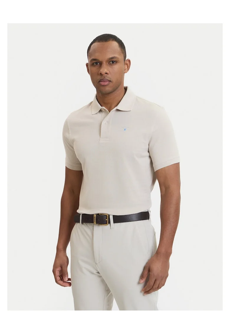 Tricou barbati,  bumbac, bej, 98% bumbac, 2% elastan