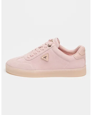 Pantofi sport low-cut cu siret, Roz prafuit