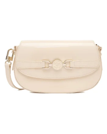Geanta listonoszka,  tkanina, bej, One Size INTL