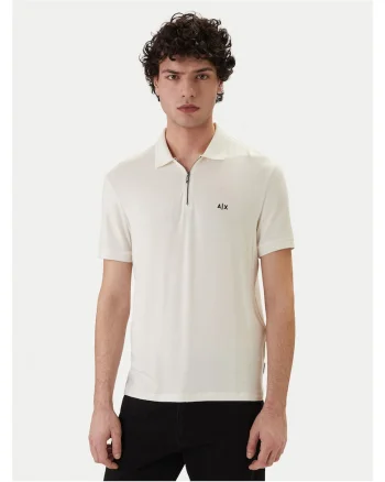 Tricou barbati,  alb, viscoza, Alb