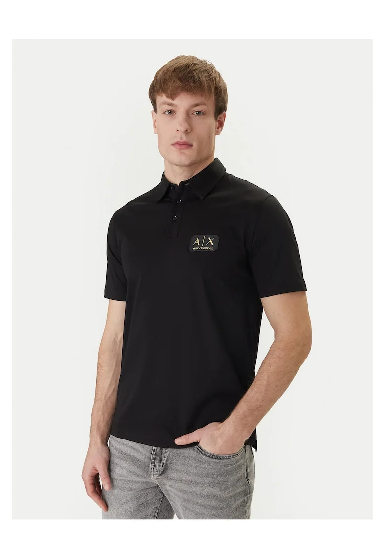 Tricou barbati,  bumbac negru