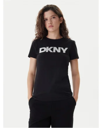 Tricou dama,  bumbac/elastan, negru