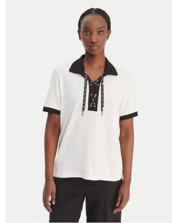 Tricou dama,  bumbac/elastan, ecru