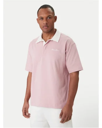 Tricou barbati,  roz, bumbac, Roz