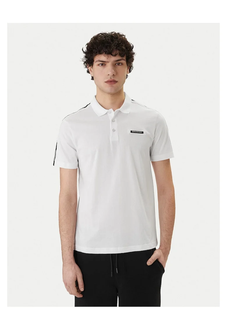 Tricou barbati,  bumbac alb, Alb