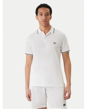 Tricou alb din bumbac, Alb