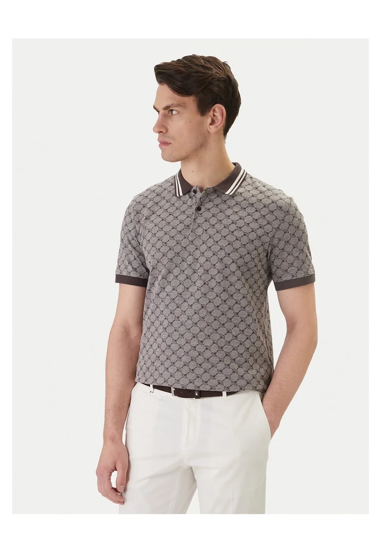 Tricou barbati,  bumbac, maro,