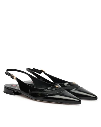 Balerini 1-101916-01000, Hogl, Piele naturala, Negru