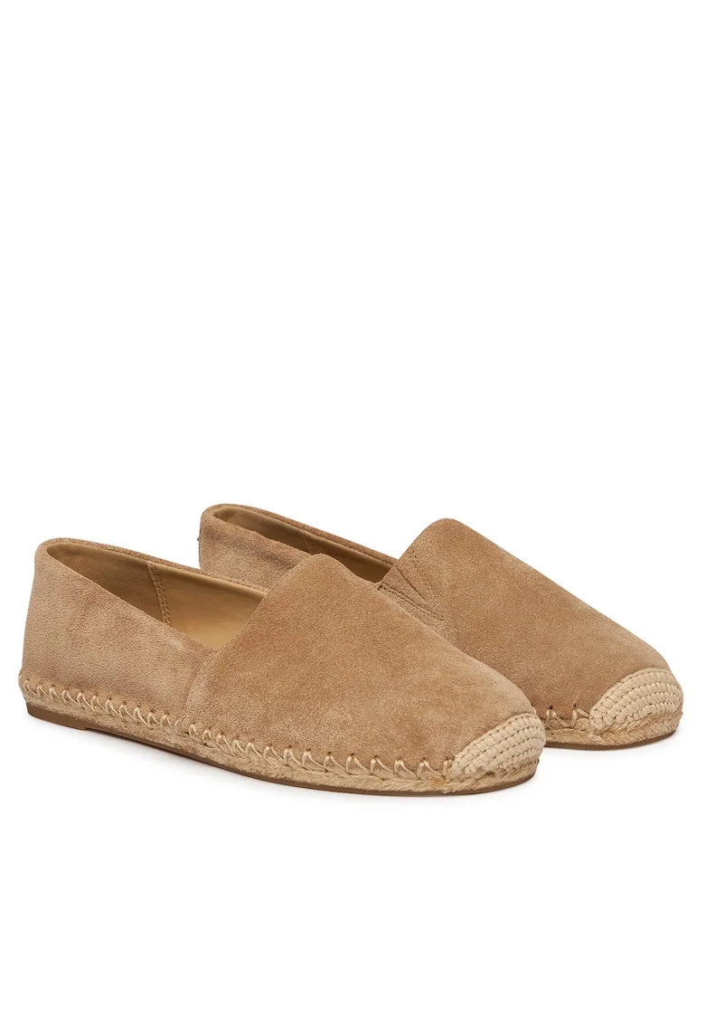 Espadrile dama,  piele bej, Bej