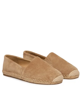 Espadrile dama,  piele bej, Bej