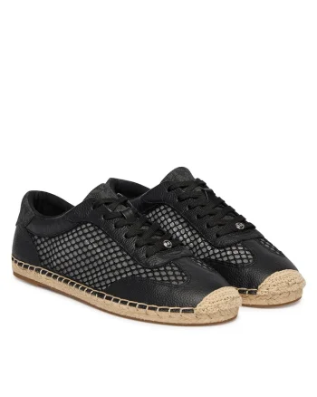 Espadrile dama,  tesatura, negru