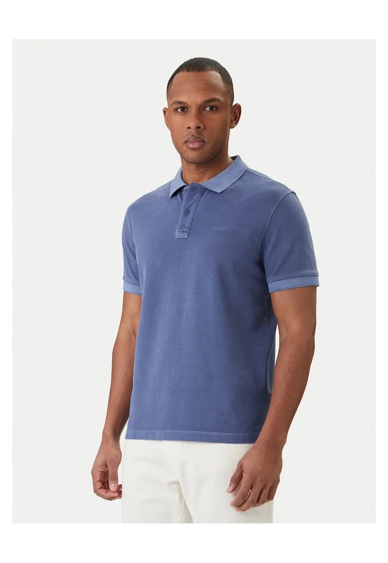 Tricou barbati,  bumbac organic, albastru, Albastru
