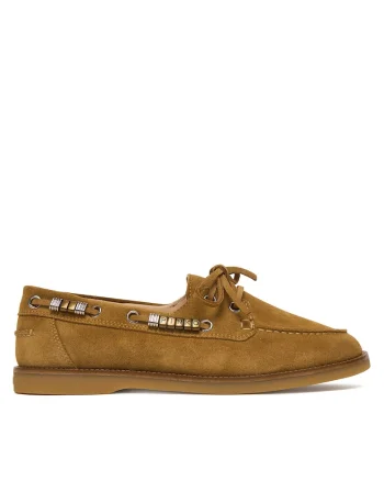 Mocasini dama,  piele naturala, maro