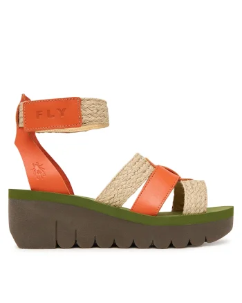 Sandale dama,  piele naturala, multicolor, sistem inchidere Velcro