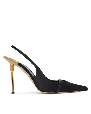Pantofi pentru dama,  textil, negru