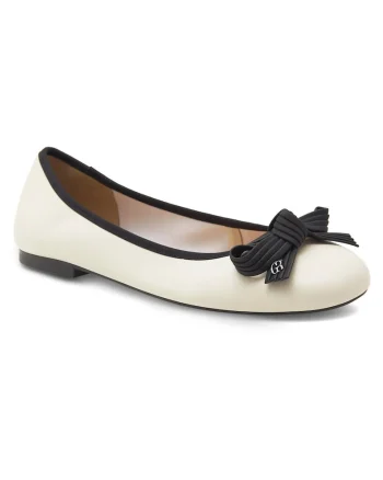 Balerini,  Piele naturala, Bej, Dama