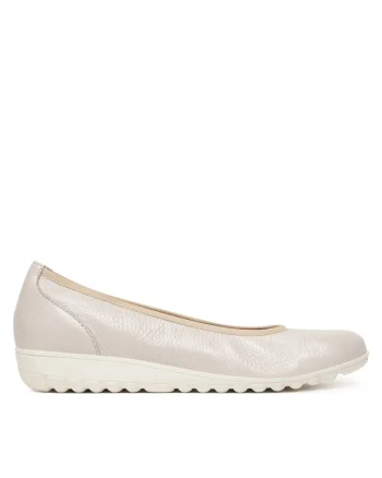 Balerini 9-22161-44,  Piele naturala, Bej
