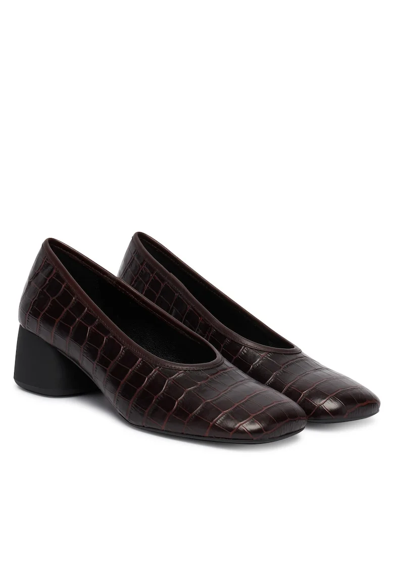 Pantofi dama,  piele naturala, maro