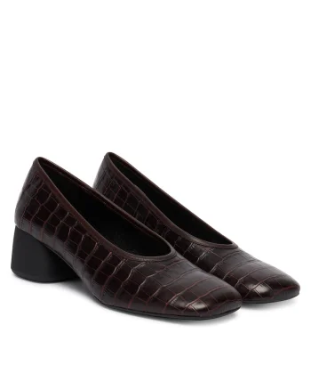 Pantofi dama,  piele naturala, maro