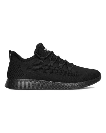 Tenisi dama,  material textil, negru, usori, sportivi