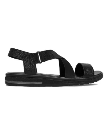 Sandale dama  din piele naturala, negre