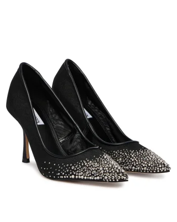Pantofi  textil, negru