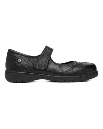 Balerini,  Piele naturala, Negru, Pentru dama