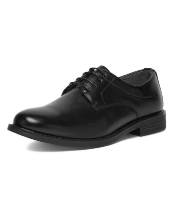 Pantofi baieti,  material sintetic, negru