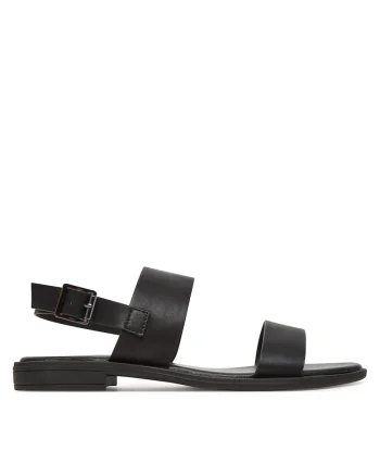 Sandale dama,  negru, material sintetic