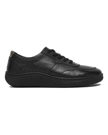 Pantofi dama,  piele naturala, confortabili, Negru