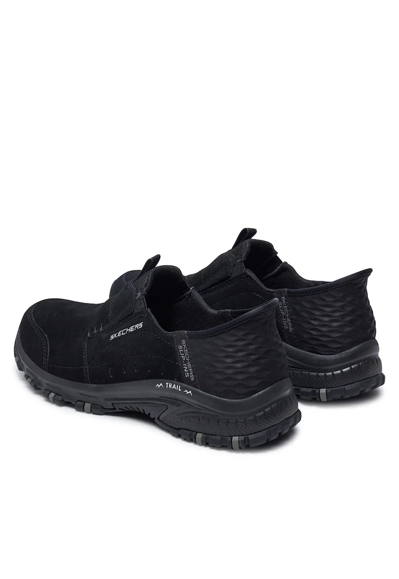 Tenisi dama,  piele naturala, negru, brant din spuma Memory Foam,