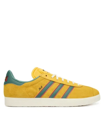 i Adidas, piele naturala, galben,