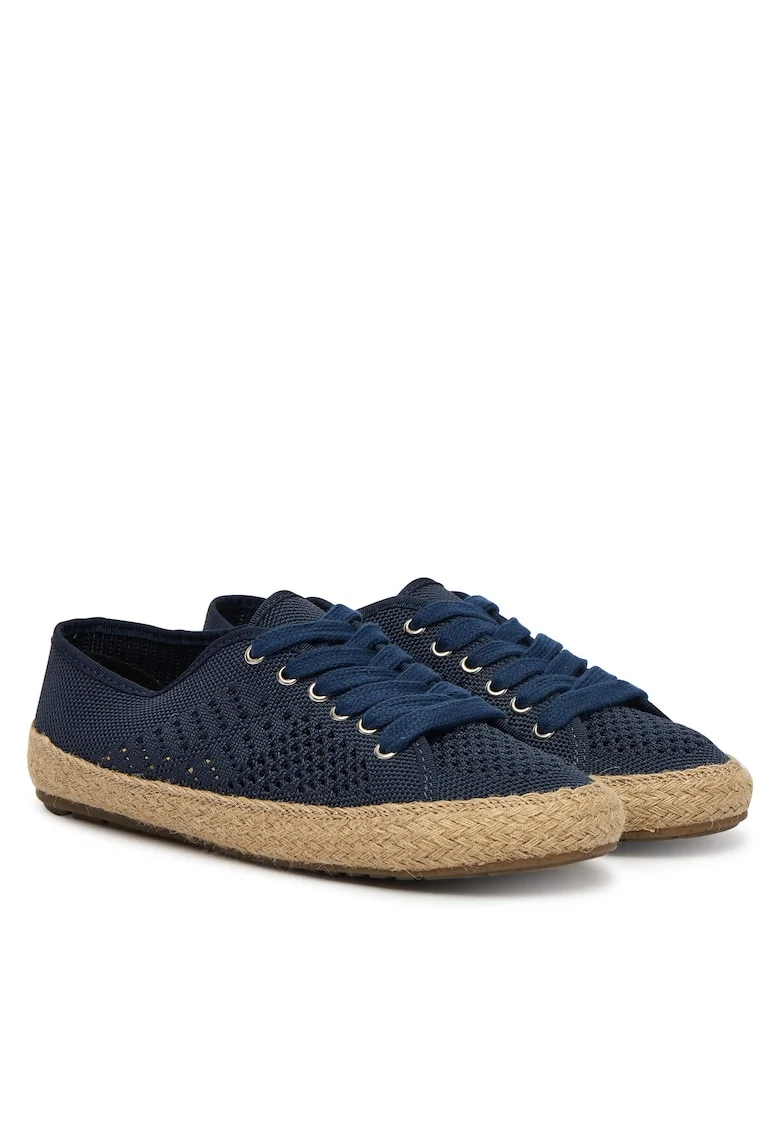 Espadrile dama,  tesatura, albastru,