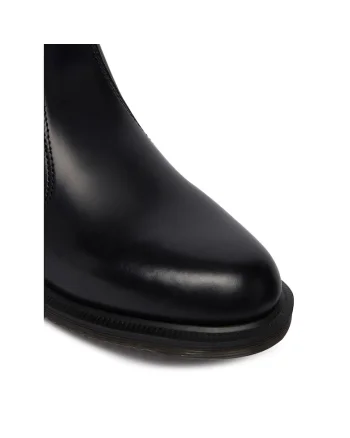 Botine dama, Dr Martens, piele naturala, negru, material interior plastic