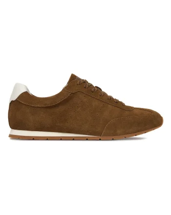 Adidasi barbati,  piele naturala, maro,