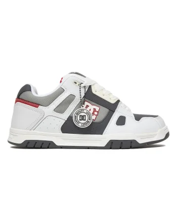 Tenisi barbati,  piele naturala, alb, textil