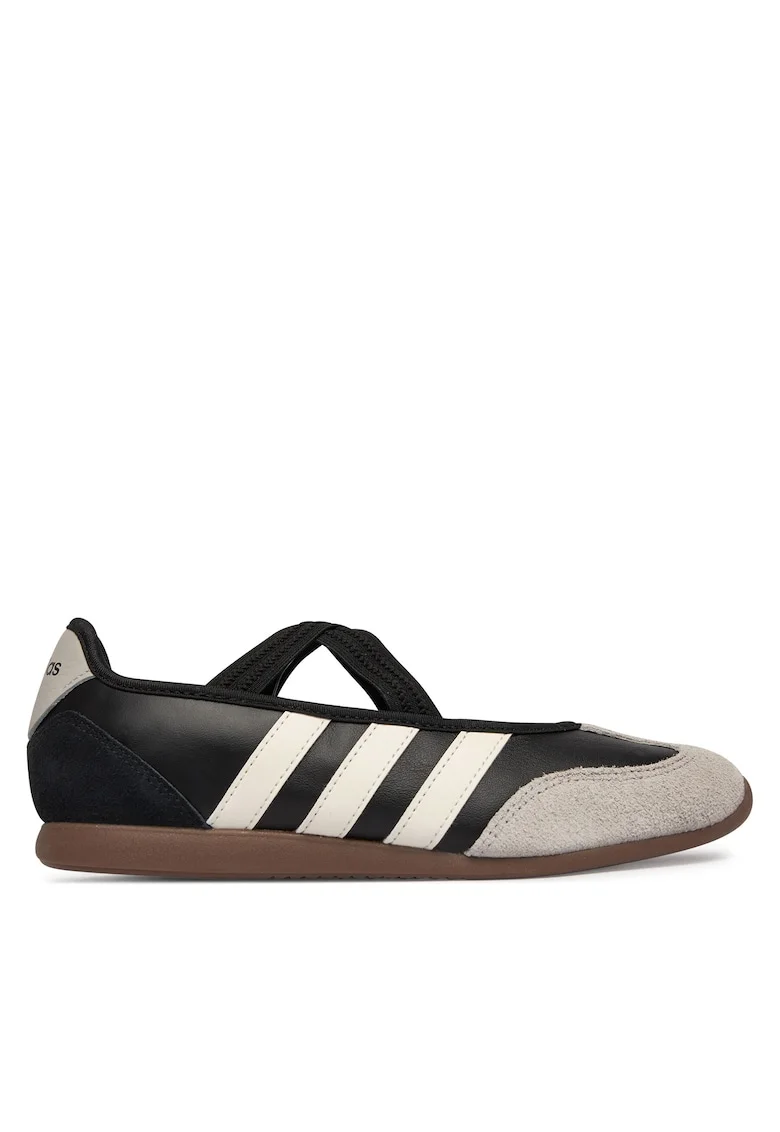 Balerini HQ7401,  Negru, Piele naturala,