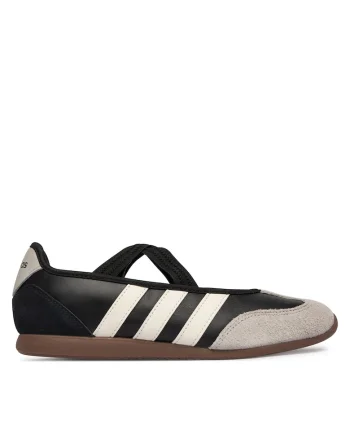 Balerini HQ7401,  Negru, Piele naturala,