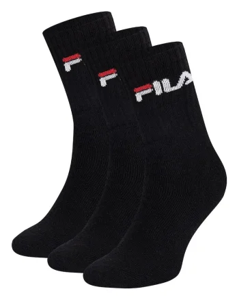 Set 3 perechi sosete lungi,  negru, 35-38